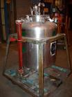 Used-Used: Javo N.V. Alkmaar pressure tank, 100 gallon, stainless steel, vertical. 30