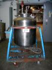 Used Used: Javo N.V. Alkmaar pressure tank, 100 gallon, stainless steel, vertical. 30