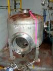 Used-Used: Douglas Brothers tank, 100 gallon, stainless steel, vertical. 36