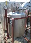 Used O.G. Kelley Co. Pressure Tank, 55 gallon, stainless steel, vertical. 24