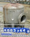 Used Douglas Brothers tank, 100 gallon, 321 stainless steel, vertical. 36