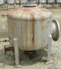 Used Douglas Brothers tank, 100 gallon, 321 stainless steel, vertical. 36