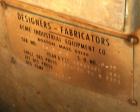 Used- Designers Fabricators tank, 80 gallon, stainless steel, vertical. 20