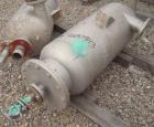Used Acme Industrial Pressure Tank, 44 gallon, stainless steel, vertical. Approximately 18
