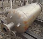 Used Acme Industrial Pressure Tank, 44 gallon, stainless steel, vertical. Approximately 18