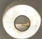 Used Acme Industrial Pressure Tank, 44 gallon, stainless steel, vertical. Approximately 18