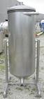 Used - A.B. Separator Tank, 110 gallon, 304 stainless steel. Approximately 24