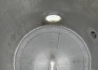Used - A.B. Separator Tank, 110 gallon, 304 stainless steel. Approximately 24