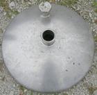 Used - A.B. Separator Tank, 110 gallon, 304 stainless steel. Approximately 24