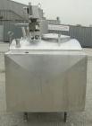 Used Flavor tank, (2) compartment, approximate 250 gallon each, 304 stainless steel.  41