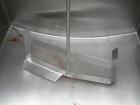 Used Flavor tank, (2) compartment, approximate 250 gallon each, 304 stainless steel.  41