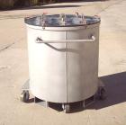 Unused-157 gallon type 304L stainless steel tank. 36