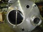 Used-Tank, 300 gallon, 316 Stainless steel. (Missing top manway cover)