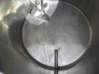 Used Tank, Approximate 140 Gallon, 316 Stainless Steel, Vertical.  34