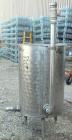 Used-Lot Of (6) Tanks: (2) Tanks, 304 Stainless Steel, Vertical. 24