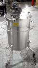 Used 25 Gallon Stainless Steel Bush Tank