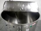 Used Bush Tank, 425 gallon, stainless steel construction, approximately 52