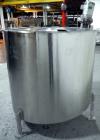 Used Bush Tank, 425 gallon, stainless steel construction, approximately 52