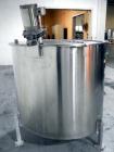 Used Bush Tank, 425 gallon, stainless steel construction, approximately 52