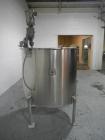 Used Bush Tank, 425 gallon, stainless steel construction, approximately 52