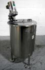 Used Bush Tank, 60 gallon, stainless steel construction, approximately 24