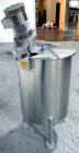Used Bush Tank, 60 gallon, stainless steel construction, approximately 24