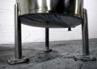 Used Bush Tank, 60 gallon, stainless steel construction, approximately 24