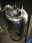 Used-7 gallon stainless steel pressure canister