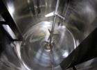 Used Tank, 100 Gallon, Stainless Steel. Approximately 30