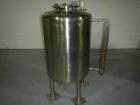 Used Tank, 75 gallon stainless steel, approximately 28