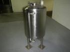 Used Tank, 75 gallon stainless steel, approximately 28