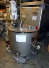 Used 500 Litre Stainless Steel Vertical Mix Tank