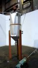 Used 275 Gallon Stainless Steel Par Piping & Fabrication Tank, Model X5C100 