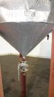 Used 275 Gallon Stainless Steel Par Piping & Fabrication Tank, Model X5C100 
