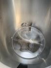 Used Stainless Steel Tank, Approximate 135 Gallon, 304 Stainless Steel, Vertical. Approximate 33