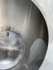 Used Stainless Steel Tank, Approximate 135 Gallon, 304 Stainless Steel, Vertical. Approximate 33