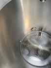 Used- Stainless Steel Tank, Approximate 135 Gallon, 304 Stainless Steel, Vertical. Approximate 33