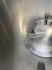 Used Stainless Steel Tank, Approximate 135 Gallon, 304 Stainless Steel, Vertical. Approximate 33