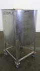 Used Tank, 80 Gallon, 304 Stainless Steel, Vertical. Approximately 30-1/2