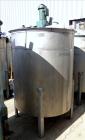 Used 458 Gallon Stainless Steel Haza Mechanical Tank, Model XJ-30AM