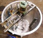 Used 458 Gallon Stainless Steel Haza Mechanical Tank, Model XJ-30AM