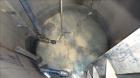 Used 458 Gallon Stainless Steel Haza Mechanical Tank, Model XJ-30