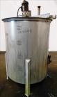 Used Haza Mechanical Tank, 458 Gallons, 316L Stainless Steel, Vertical, 48