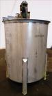 Used Haza Mechanical Tank, 458 Gallons, 316L Stainless Steel, Vertical, 48