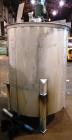 Used Haza Mechanical Tank, 458 Gallons, 316L Stainless Steel, Vertical, 48