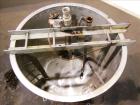 Used Haza Mechanical Tank, 458 Gallons, 316L Stainless Steel, Vertical, 48