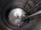 Used 1,000 Litre Stainless Steel Vertical Jacketed Mixing Vessel.