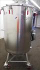 Used 225 Gallon Stainless Steel MW Bulling Metal Works Tank, Model MBI610H55