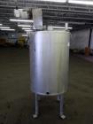 Used Tank, Approximately 150 Gallon, Stainless Steel, Vertical. 31