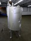 Used Tank, Approximately 150 Gallon, Stainless Steel, Vertical. 31